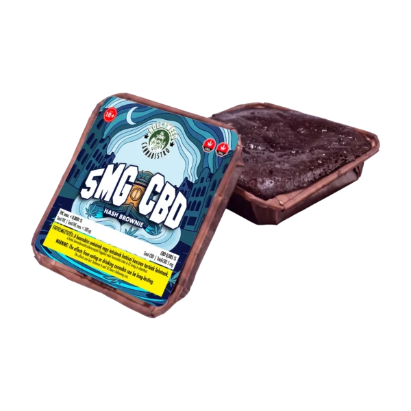 5 mg CBD Hash Brownie – Hollyweed saját márkás brownie