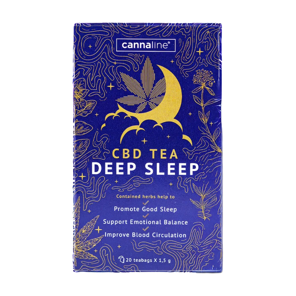 Cannaline CBD Tea Deep Sleep 30g (20 filter)