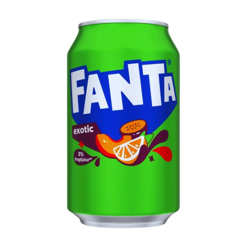 Fanta Exotic egzotikus gyümölcs ízű üdítő