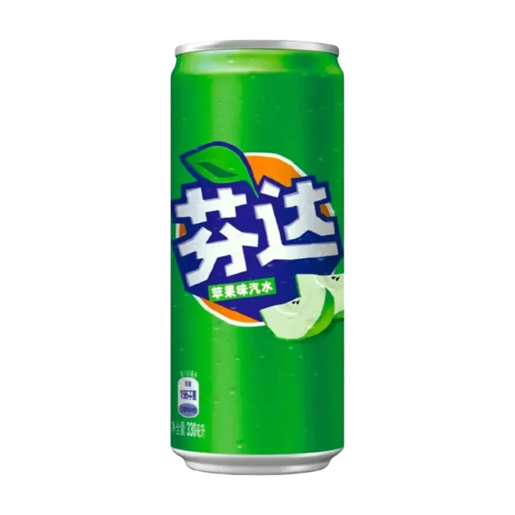 Fanta Green Apple zöldalma ízű üdítő