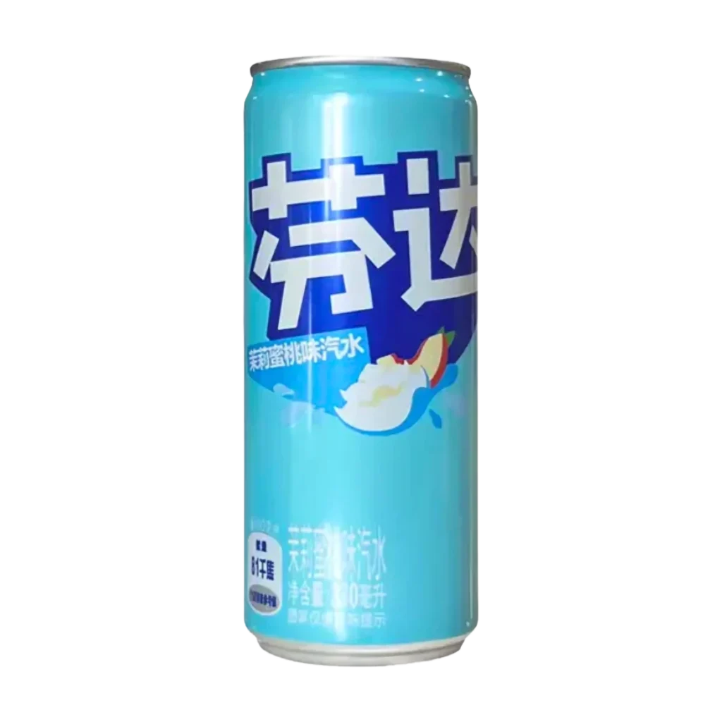Fanta Jasmine Peach jázmin-őszibarack ízű üdítő