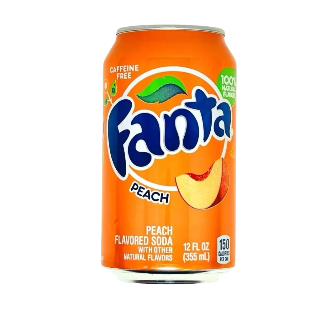 Fanta Peach őszibarack ízű üdítő