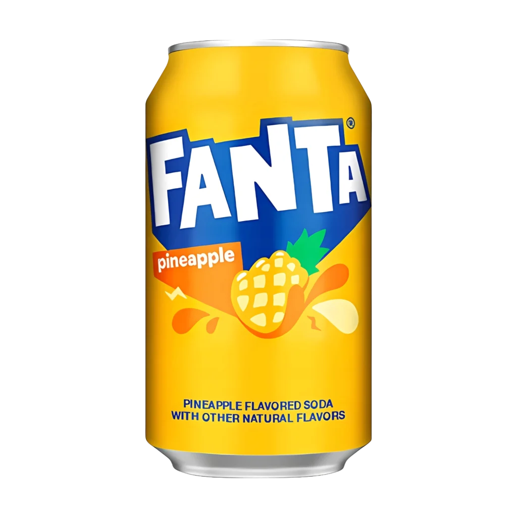 Fanta Pineapple ananász ízű üdítő