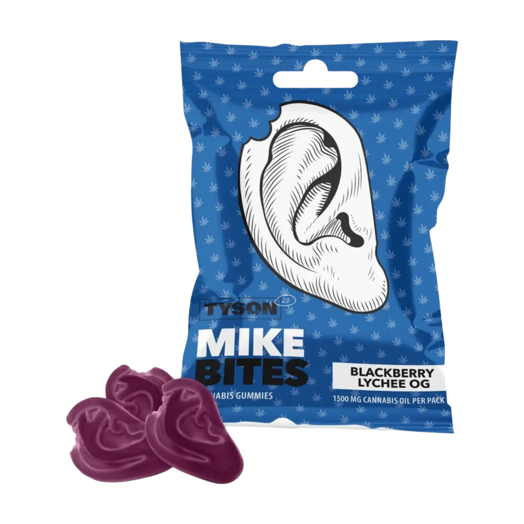 Mike Bites Áfonyás Gumicukor
