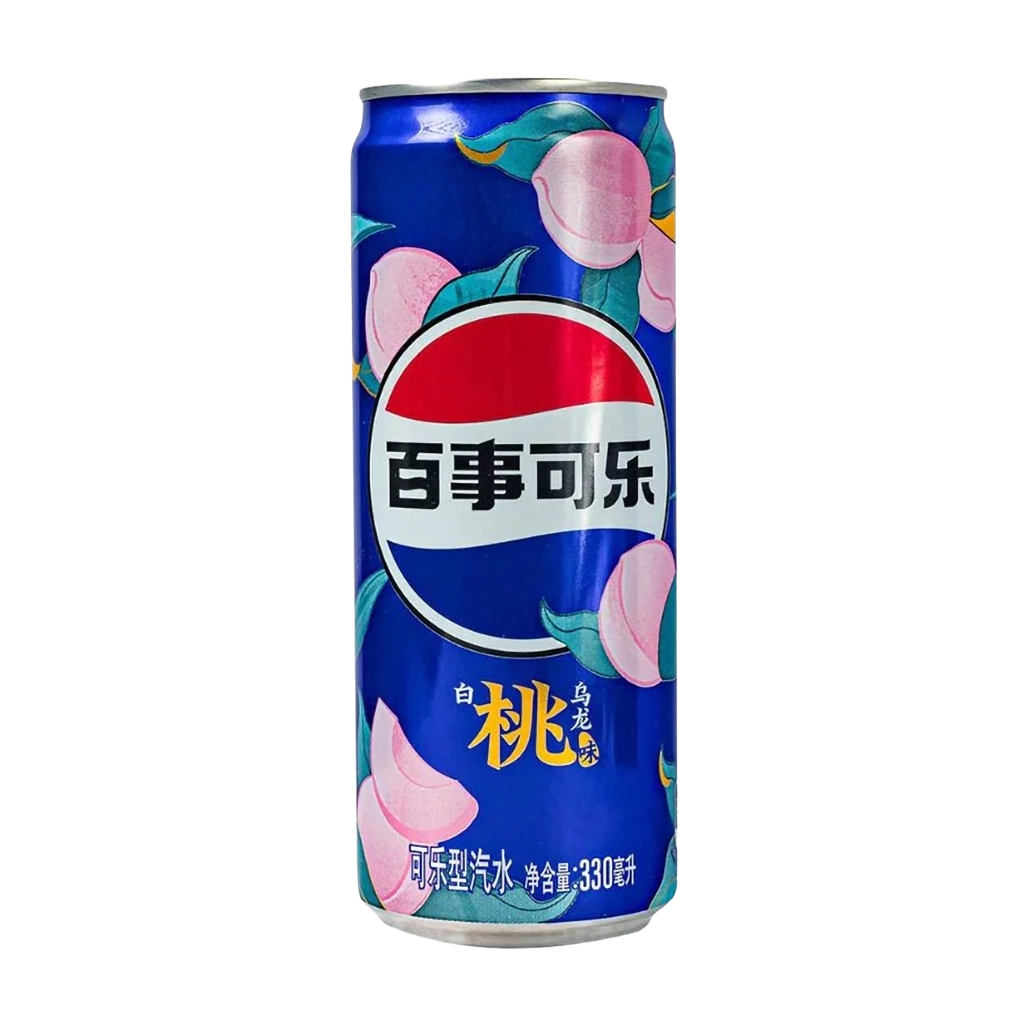 Pepsi White Peach Oolong őszibarack-oolong ízű kóla