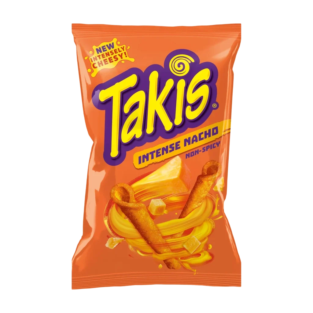 Takis Intense Nacho sajtos tortilla tekercs